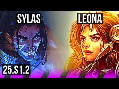 SYLAS & Ashe vs LEONA & Varus (SUP) | 8/3/18, Godlike | KR Master | 25.S1.2