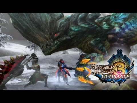 Monster Hunter 3 Ultimate - Battle Trailer