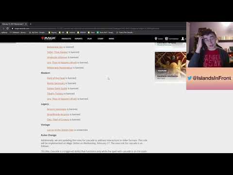 Is modern control dead? Bans Reaction
