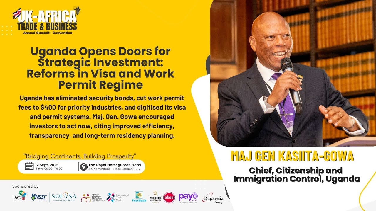 Major general Gowa on visas