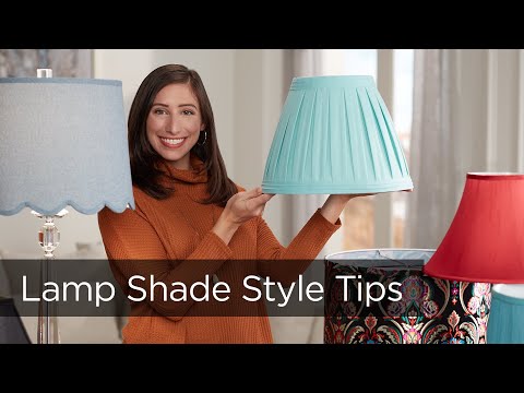Replacing a Lamp Shade - Style Tips from Lamps Plus