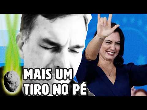 PLANO DE FLÁVIO BOLSONARO FALHA E DÁ MAIS PODER À MICHELLE | PLANTÃO