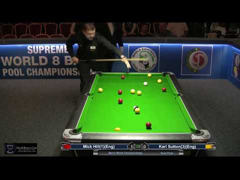 2019 WEPF MENS SEMI FINAL M HILL V K SUTTON