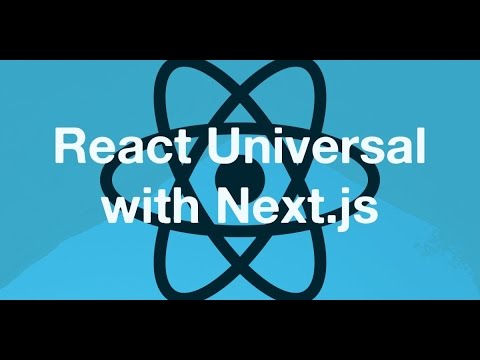 React Workshops 04: Universal React with Next.js - React on the Server