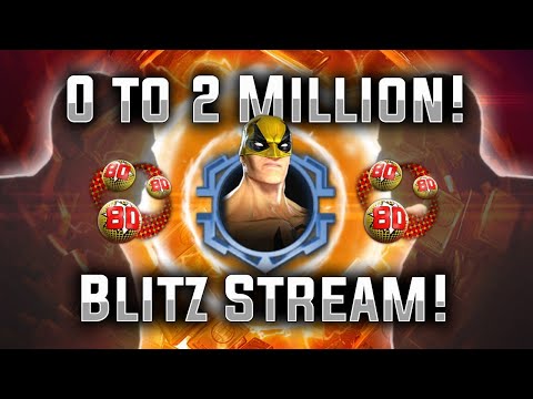 0 to 2 Million! - IRON FIST + 80th ANNIVERSARY BLITZ! - MARVEL Strike Force