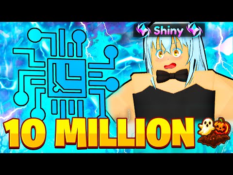Spending 10M+ Halloween Candy To Get SHINY Godly Rimuru In Anime Last Stand!