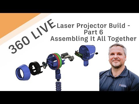 360 LIVE: Laser Projector Build - Part 6 Assembling It All Together
