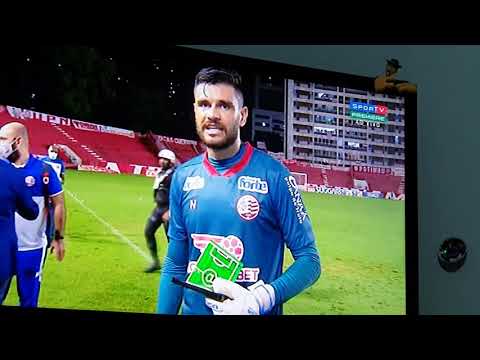 Goleiro Alex Alves melhor jogador da partida Náutico 3x1 Botafogo = 20. 6. 2021