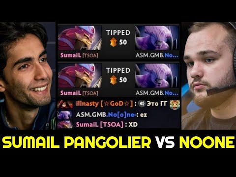 SUMAIL Mid Pangolier — Hard Game vs NOONE Faceless Void