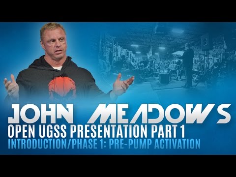 John Meadows Open UGSS Presentation | Part 1 - elitefts.com