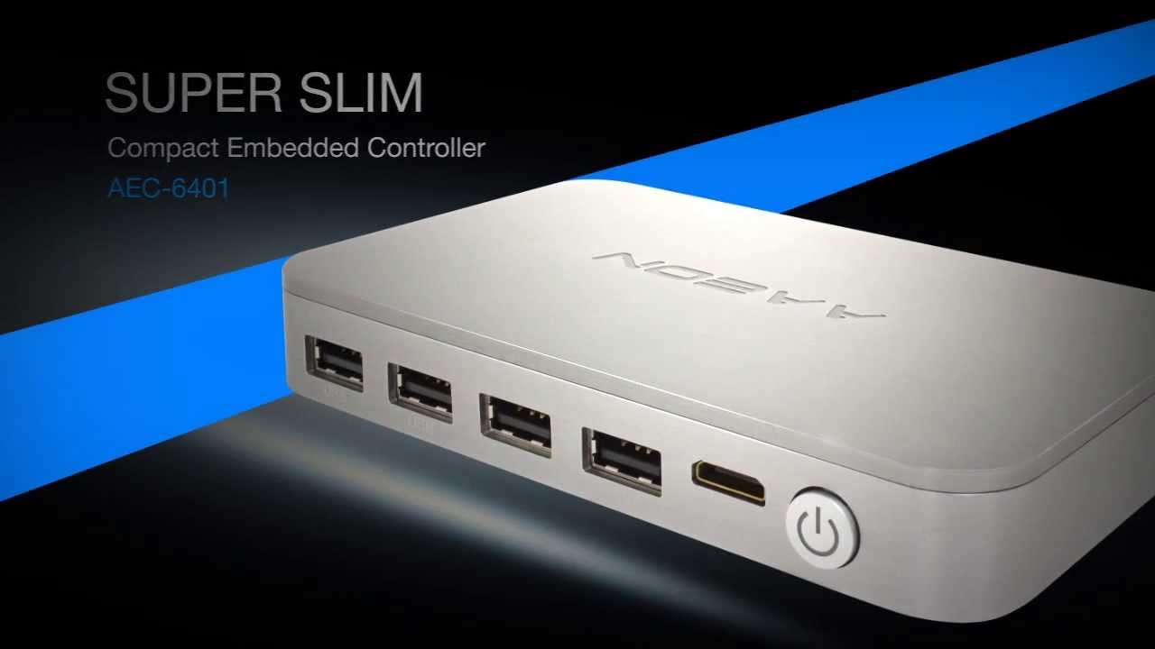 Super Slim Embedded Controller - AEC-6401 - AAEON