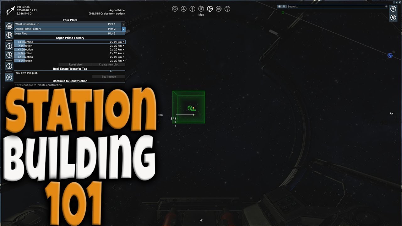 Claim a Plot for your Station | X4: Foundations