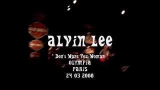 ALVIN LEE " Don't Want You Woman " OLYMPIA PARIS 24 03 2008