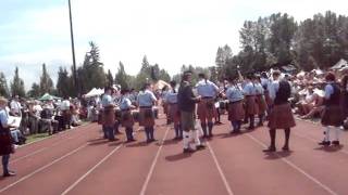 RMM PIpe Band BC Highland Games 2010- MSR