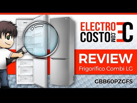 🔴 LG GBB60PZGFS - Review Frigorifico Combi No Frost Antibacterias