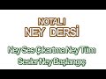Ney Ses Çıkartma Ney Tüm Sesler Ney Başlangıç