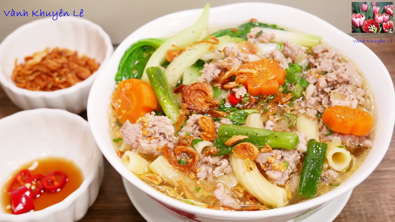Cách Nấu Nui Ngon