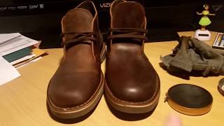 The BEST Clarks Bushacre 2 review + how to polish leather!