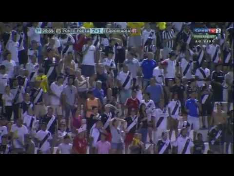 Gol: Ponte Preta 2 x 1 Ferroviária Campeonato Paulista 2017