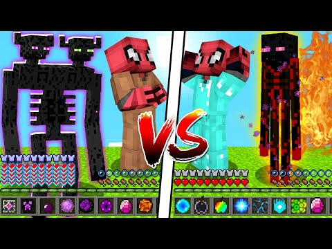 FAKİR ENDERMAN VS ZENGİN ENDERMAN!😱(KAZANANA BÜYÜK HAZİNE!) - Minecraft