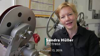 Sandra Hüller - Ambassador European Arthouse Cinema Day 2019 - Greeting