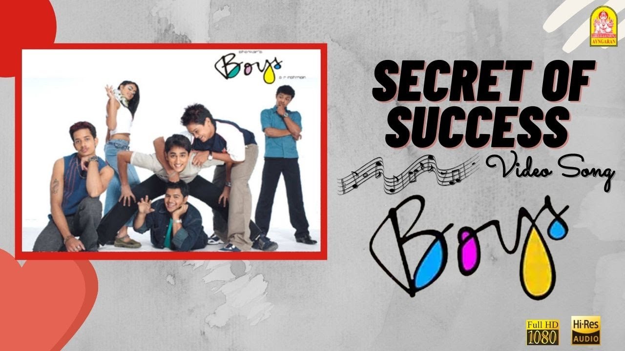 Secret of Success Song Lyrics | Boys | Lucky Ali, Vasundhara Das