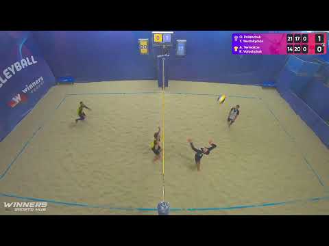 01:40 O. Polishchuk / Y.Yevdokymov - A.Yermakov / R.Voloshchuk 15.04.2023 | Winners Beach Volleyball