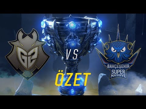 G2 Esports ( G2 ) vs Bahçeşehir SuperMassive ( SUP ) Maç Özeti | Worlds 2018 Ön Eleme 1. Tur