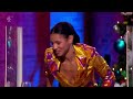 Vick Hope Sparkly Floral Jacket Cleavage