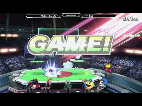 Smash Ultimate: Molten_BronZe (Dark Pit) V FP | Kiwi (Pac-Man) - Synthesis 25 Tournament SSBU