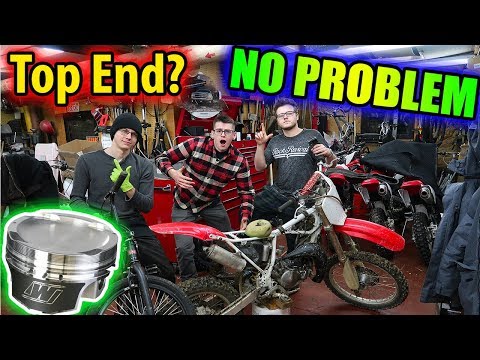 How to Rebuild a 2 Stroke Dirtbike