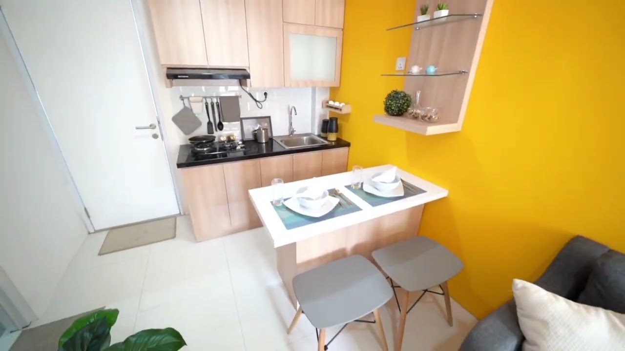 Apartemen Ready di Pusat Bsd, Nempel Stasiun, Furnish