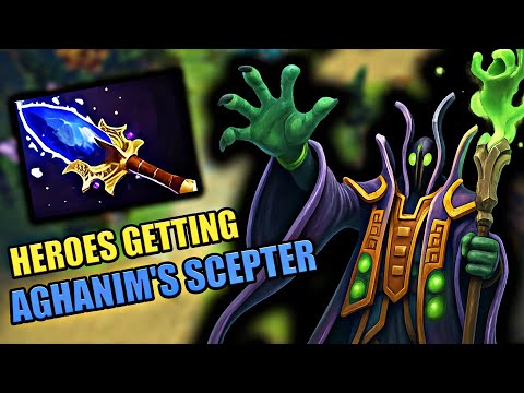 DOTA 2 Heroes Responses to Aghanim’s Scepter That You MIGHT HAVE MISSED!