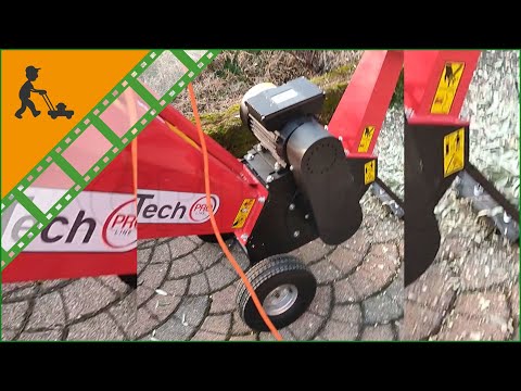 Funcionamiento Biotrituradora con motor eléctrico Geotech Pro PCS 30ES