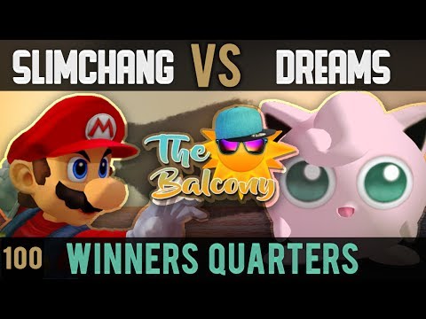 2017 06 Melee @ the Balcony 100 - Winners Quarters ft. Dreams (Puff) VS R3|$limChang (Mario)