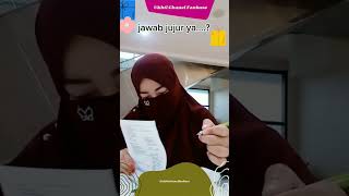 Download lagu Pertanyaan Buat Laki2! knapa kalo lihat wanita bercadar yang kebayang taaruf #hijab #sholawat mp3