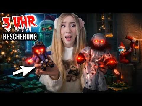 CURSED GIFTS FROM THE GRINCH OPENING at 3 AM (little GIRL gets a PRE-NEW CHARVESTER)