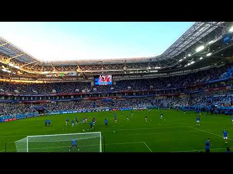 Хорватия-Нигерия | Croatian fans singing srce vatreno