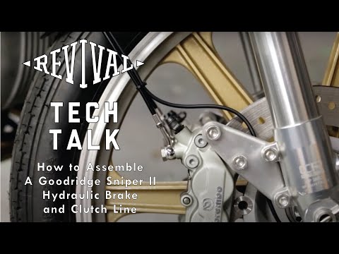 How to Assemble Goodridge Sniper II Hydraulic Brake and Clutch Line //Tech Talk