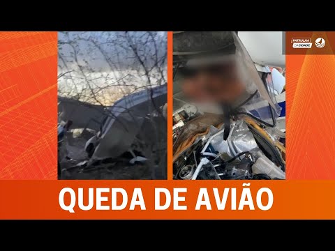 Acidente aéreo é registrado em Pau dos Ferros e duas pessoas ficaram feridas