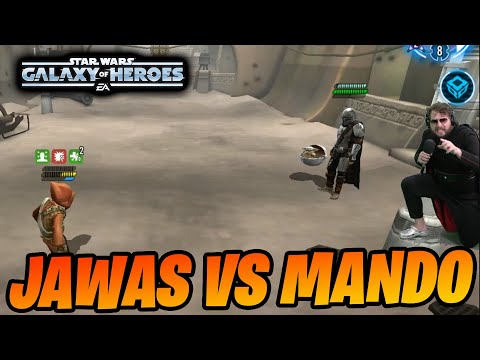 EPIC Jawas vs Mandalorian Showdown! 1v1 Who Would Win? LOTS of Sandbox Grand Arena Testing
