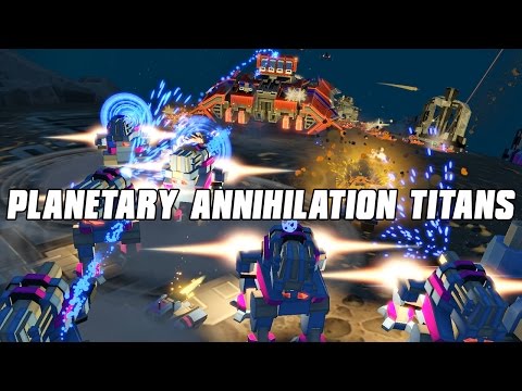 Planetary Annihilation Titans Multiplayer 8 Player FFA - It`s Back
