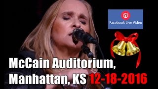 Melissa Etheridge | Merry Christmas baby | Full Concert | McCain Auditorium, KS | 18-18-2016