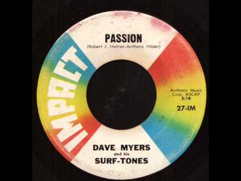 Dave Myers & His Surf Tones - Passion on Impact Records