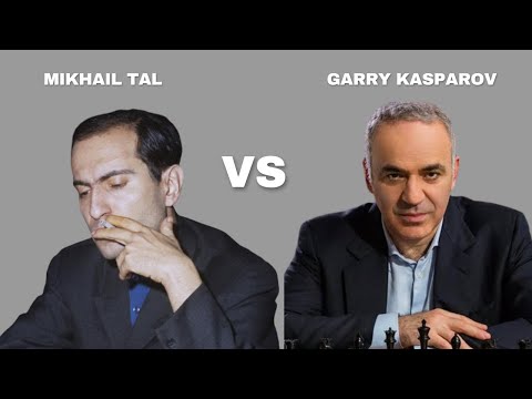 Mikhail tal vs Garry Kasparov | Tal defeats Kasparov in 17 moves |Tal's last match against Kasparov