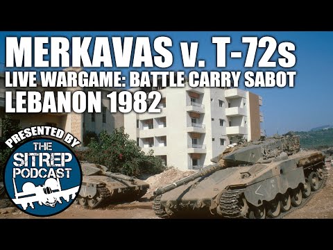 Battle Carry Sabot: IDF Merkavas vs. Syrian T-72s, Lebanon 1982