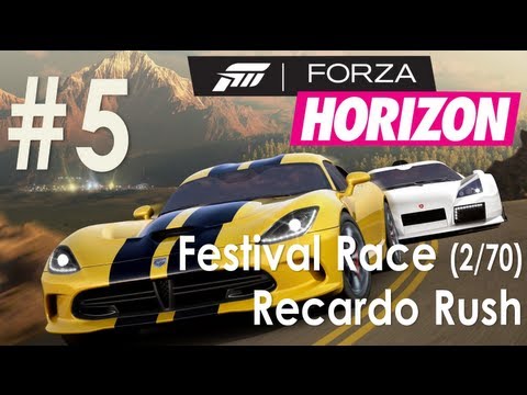 Forza Horizon - Walkthrough Part 5 - Festival Race (2/70) - Recardo Rush