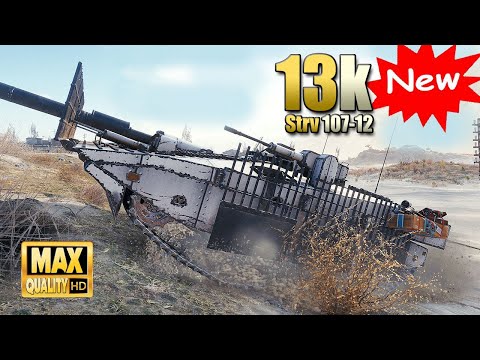 New Strv 107-12: Great new tier 11 sniper - World of Tanks