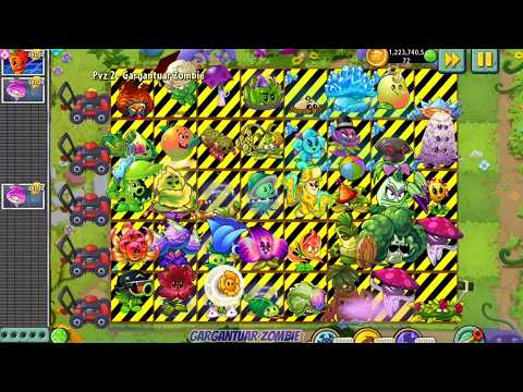 Pvz 2 Minigame Survival & I'm Zombies - All Plants vs All Zombies