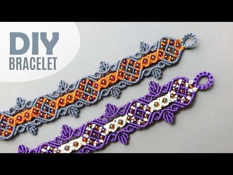 Spiral Macrame Patterns DIY Macrame Spiral Bracelets